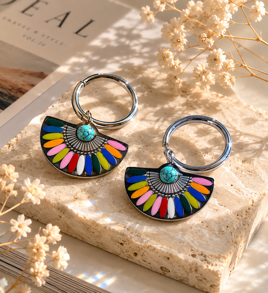 Aros Arcoiris Acero