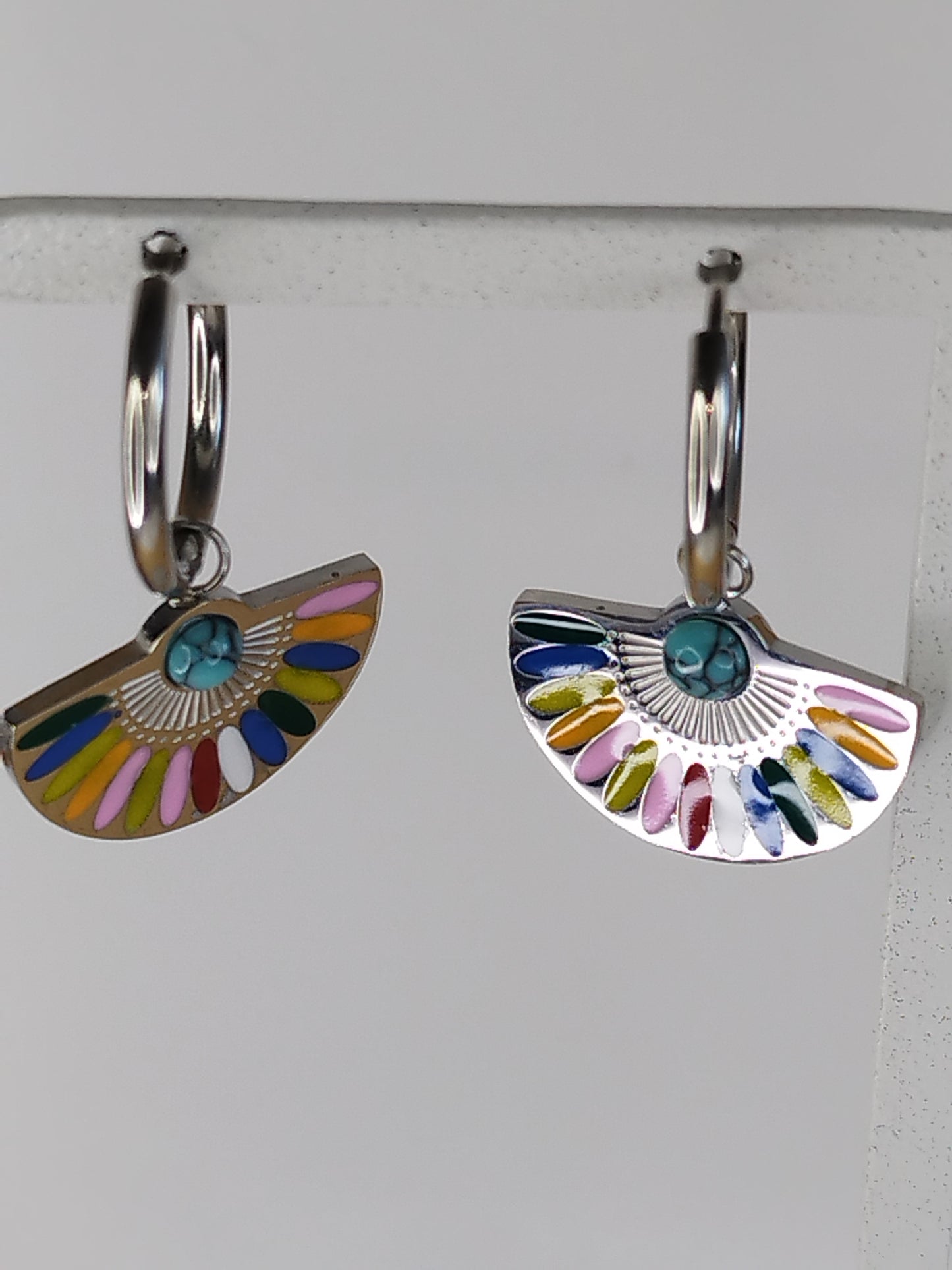 Aros Arcoiris Acero