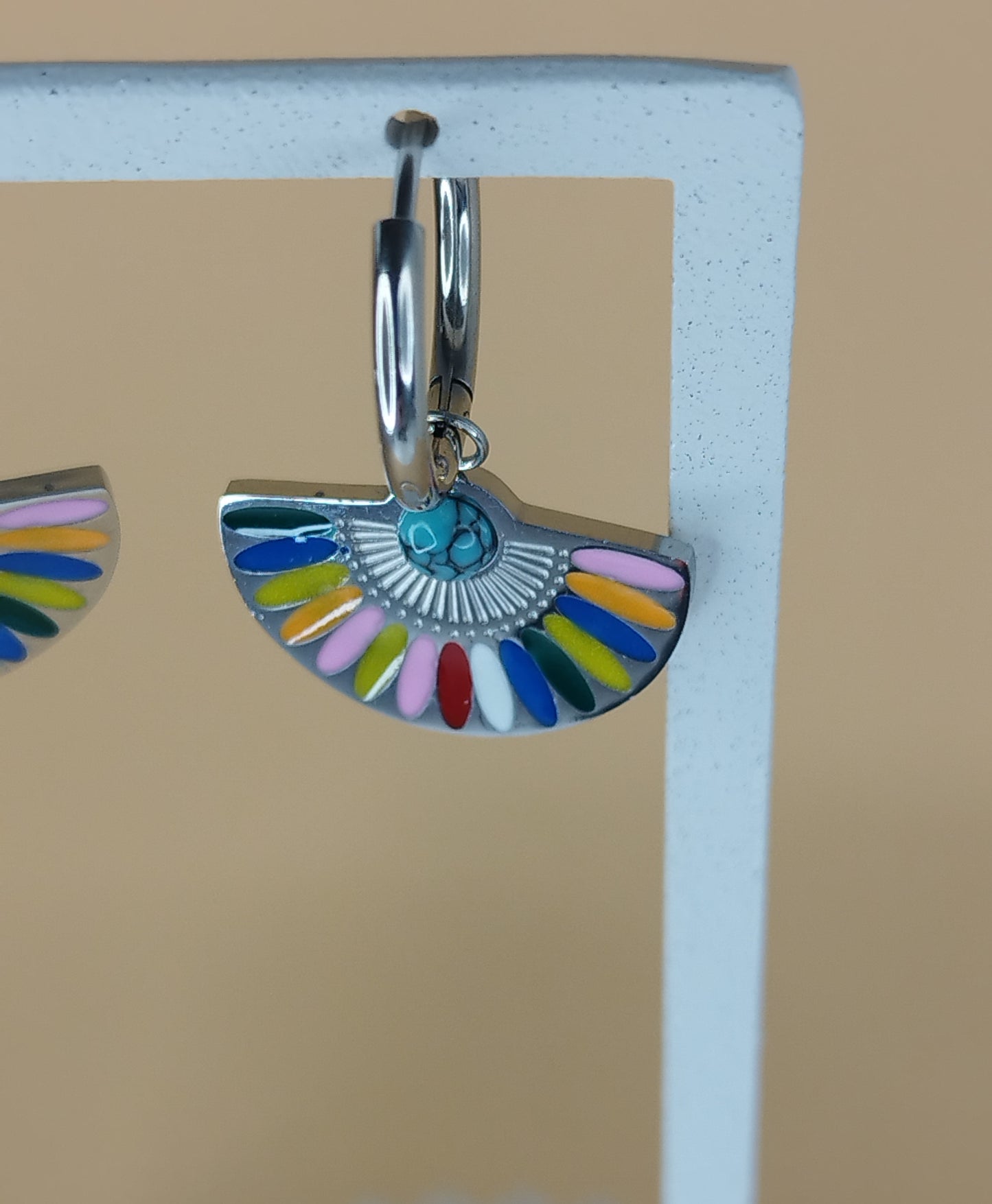 Aros Arcoiris Acero